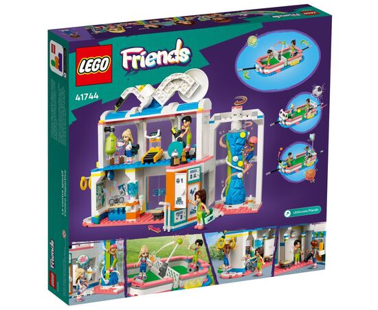 Конструктор LEGO Friends Спорткомплекс 832 деталей (41744), изображение 10