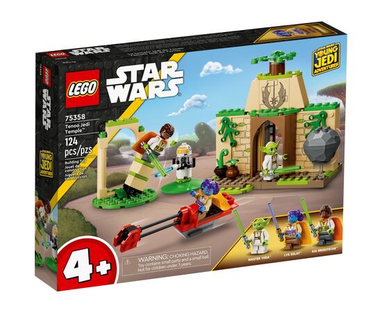 Конструктор LEGO Star Wars Храм джедаев Tenoo 124 деталей (75358)