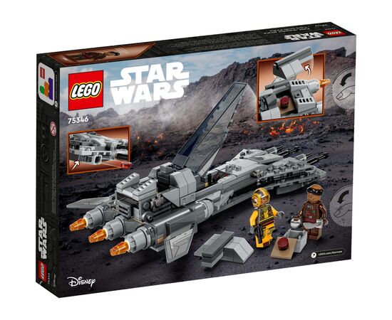 Конструктор LEGO Star Wars Човник-винищувач піратів 285 деталей (75346), зображення 7 Конструктор LEGO Star Wars Човник-винищувач піратів 285 деталей (75346), зображення 7