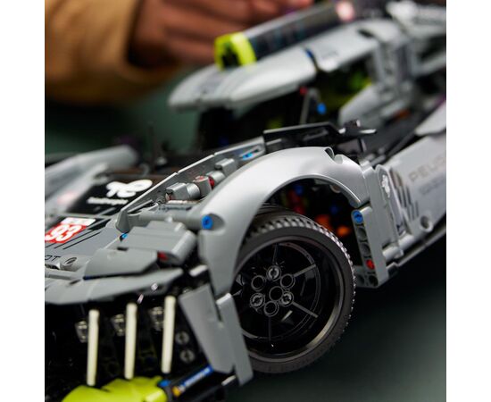 Конструктор LEGO Technic Peugeot 9X8 24H Le Mans Hybrid Hypercar 1775 деталей (42156), изображение 3 Конструктор LEGO Technic Peugeot 9X8 24H Le Mans Hybrid Hypercar 1775 деталей (42156), изображение 3