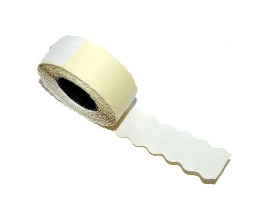Этикет-лента Aurika 22х12 white, 30 рул (2212W)