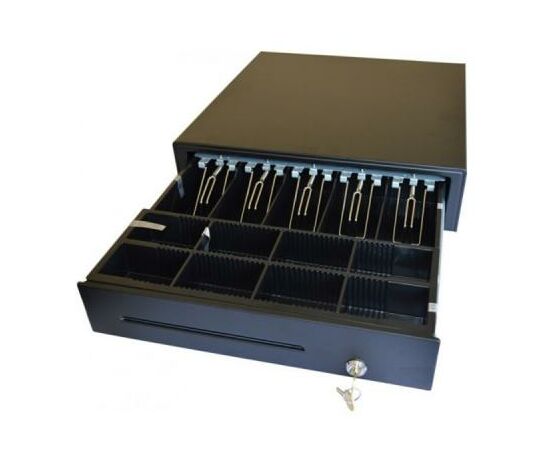 Денежный ящик ІКС C4141A Black, 12V (C4141ABLACK12V), изображение 2 Денежный ящик ІКС C4141A Black, 12V (C4141ABLACK12V), изображение 2