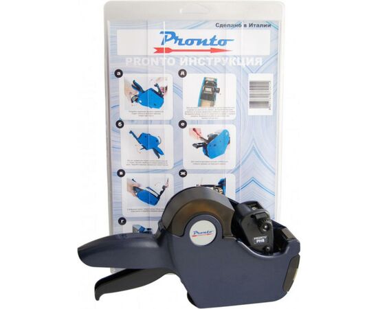 Этикет-пистолет Open Pronto PH8 Kit (4 ролика+красящий валик) (BLSDB2112BLS-8-R), изображение 4 Этикет-пистолет Open Pronto PH8 Kit (4 ролика+красящий валик) (BLSDB2112BLS-8-R), изображение 4