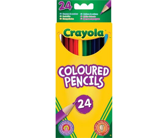 Олівці кольорові Crayola 24 шт (256246.012)