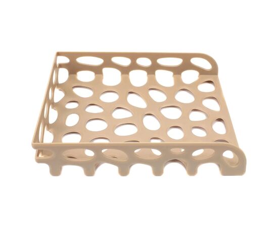 Лоток для паперів Optima горизонтальний пластик, бежевий (O36336), зображення 3 Лоток для паперів Optima горизонтальний пластик, бежевий (O36336), зображення 3