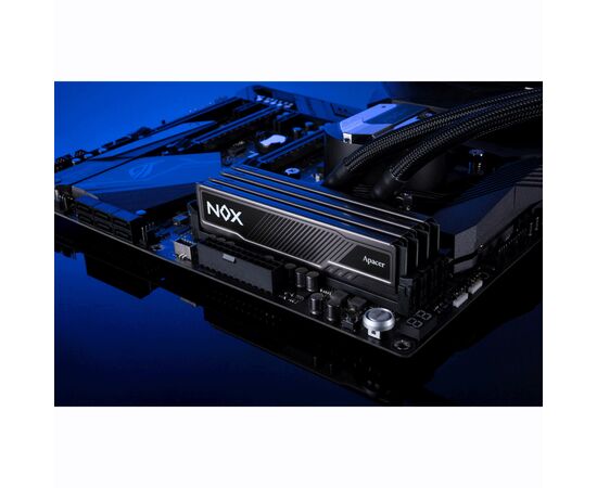 Модуль памяти для компьютера DDR4 16GB (2x8GB) 3200 MHz NOX Apacer (AH4U16G32C28YMBAA-2), изображение 4 Модуль памяти для компьютера DDR4 16GB (2x8GB) 3200 MHz NOX Apacer (AH4U16G32C28YMBAA-2), изображение 4