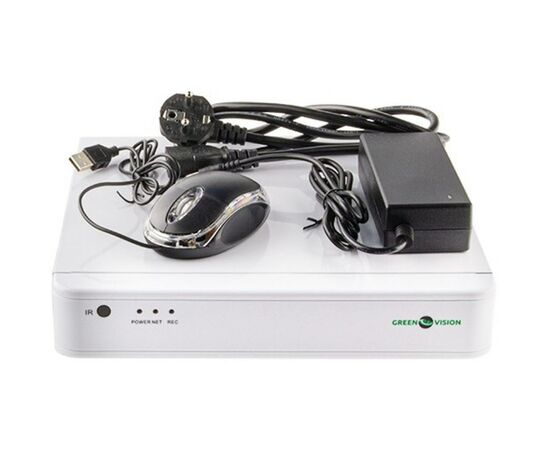 Комплект відеоспостереження Greenvision GV-IP-K-S30/04 1080P (9419), зображення 2 Комплект відеоспостереження Greenvision GV-IP-K-S30/04 1080P (9419), зображення 2