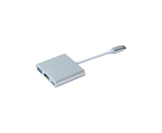 Перехідник Dynamode Dynamode USB3.1 Type-C to 1хHDMI, 1хUSB 3.0, 1хUSB Type-C Fe (Multiport USB 3.1 Type-C to HDMI), зображення 3 Перехідник Dynamode Dynamode USB3.1 Type-C to 1хHDMI, 1хUSB 3.0, 1хUSB Type-C Fe (Multiport USB 3.1 Type-C to HDMI), зображення 3