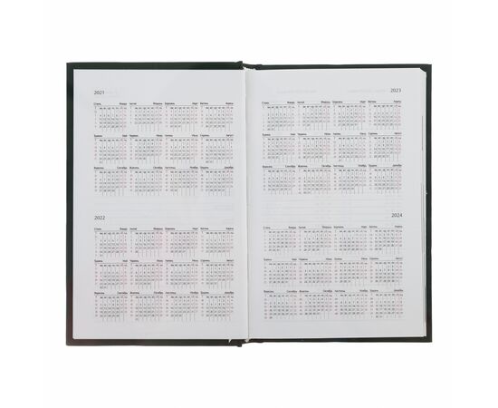 Еженедельник Buromax датированный Velvet A5 на 336 страниц Черный (BM.2163-01), изображение 5 Еженедельник Buromax датированный Velvet A5 на 336 страниц Черный (BM.2163-01), изображение 5