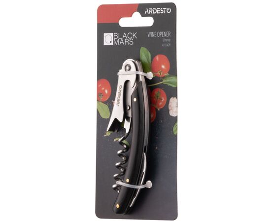 Штопор Ardesto Black Mars Steel/Wood (AR2142B), изображение 4 Штопор Ardesto Black Mars Steel/Wood (AR2142B), изображение 4