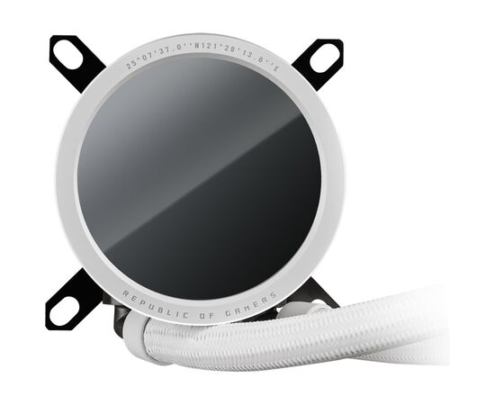 Система водяного охлаждения ASUS ROG-RYUO-III 360-ARGB-WHT (90RC00I2-M0UAY0), изображение 3 Система водяного охлаждения ASUS ROG-RYUO-III 360-ARGB-WHT (90RC00I2-M0UAY0), изображение 3