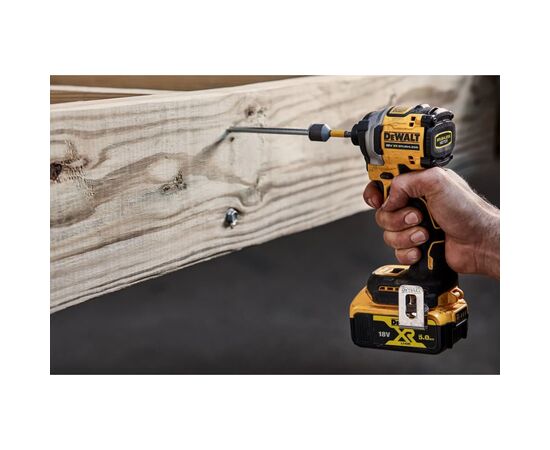 Шуруповерт DeWALT 18 В XR Li-Ion, 2x5Ah, бесщёточный, 206 Нм, 3250 об/мин, TSTAK (DCF850P2T), изображение 10 Шуруповерт DeWALT 18 В XR Li-Ion, 2x5Ah, бесщёточный, 206 Нм, 3250 об/мин, TSTAK (DCF850P2T), изображение 10