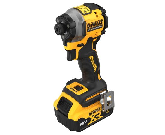 Шуруповерт DeWALT 18 В XR Li-Ion, 2x5Ah, бесщёточный, 206 Нм, 3250 об/мин, TSTAK (DCF850P2T), изображение 3 Шуруповерт DeWALT 18 В XR Li-Ion, 2x5Ah, бесщёточный, 206 Нм, 3250 об/мин, TSTAK (DCF850P2T), изображение 3
