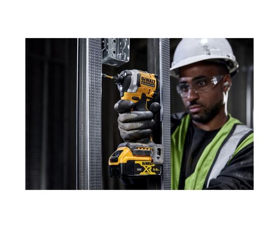 Шуруповерт DeWALT 18 В XR Li-Ion, 2x5Ah, бесщёточный, 206 Нм, 3250 об/мин, TSTAK (DCF850P2T), изображение 9 Шуруповерт DeWALT 18 В XR Li-Ion, 2x5Ah, бесщёточный, 206 Нм, 3250 об/мин, TSTAK (DCF850P2T), изображение 9