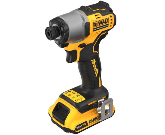 Шуруповерт DeWALT 18 В XR Li-lon, 2x2Ah, бесщеточный, 192 Нм, TSTAK (DCF840D2T), изображение 3 Шуруповерт DeWALT 18 В XR Li-lon, 2x2Ah, бесщеточный, 192 Нм, TSTAK (DCF840D2T), изображение 3