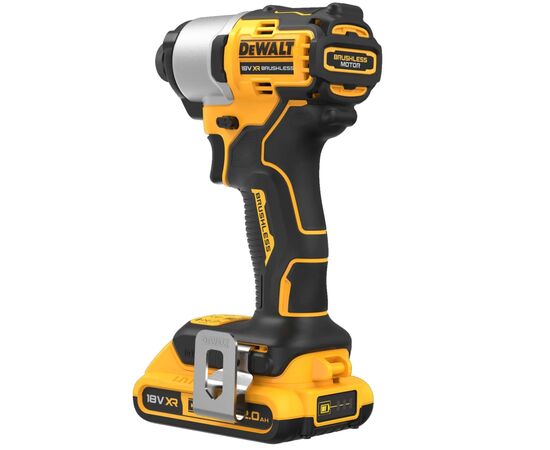 Шуруповерт DeWALT 18 В XR Li-lon, 2x2Ah, бесщеточный, 192 Нм, TSTAK (DCF840D2T), изображение 5 Шуруповерт DeWALT 18 В XR Li-lon, 2x2Ah, бесщеточный, 192 Нм, TSTAK (DCF840D2T), изображение 5