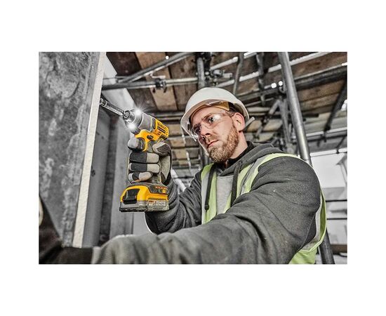 Шуруповерт DeWALT 18 В XR Li-lon, бесщеточный, 192 Нм, TSTAK (без АКБ и ЗУ) (DCF840NT), изображение 3 Шуруповерт DeWALT 18 В XR Li-lon, бесщеточный, 192 Нм, TSTAK (без АКБ и ЗУ) (DCF840NT), изображение 3