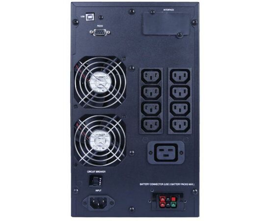 Источник бесперебойного питания Powercom MAC-2K IEC, изображение 2 Источник бесперебойного питания Powercom MAC-2K IEC, изображение 2