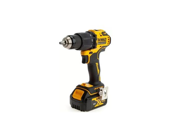 Шуруповерт DeWALT 18В XR Li-Ion, 4Ah, 65 Нм, 450-1650 об/мин, вес 1.2 кг, TSTAK (DCD709M2T), изображение 3 Шуруповерт DeWALT 18В XR Li-Ion, 4Ah, 65 Нм, 450-1650 об/мин, вес 1.2 кг, TSTAK (DCD709M2T), изображение 3