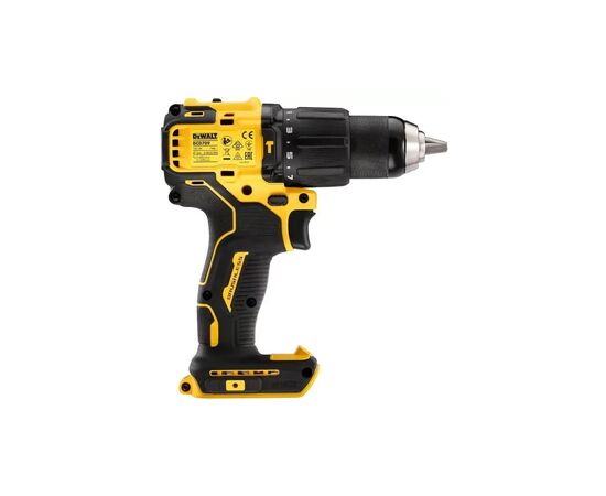 Шуруповерт DeWALT 18В XR Li-Ion, 4Ah, 65 Нм, 450-1650 об/мин, вес 1.2 кг, TSTAK (DCD709M2T), изображение 5 Шуруповерт DeWALT 18В XR Li-Ion, 4Ah, 65 Нм, 450-1650 об/мин, вес 1.2 кг, TSTAK (DCD709M2T), изображение 5