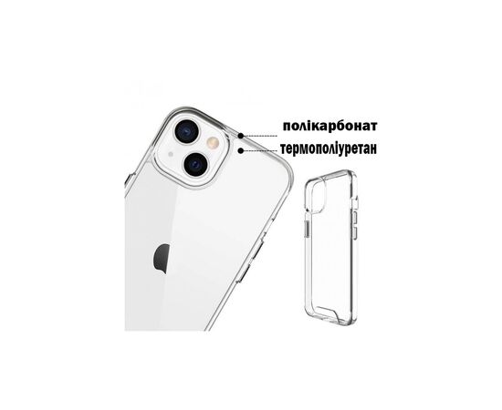Чехол для моб. телефона BeCover Space Case Apple iPhone 13 Mini Transparancy (707795), изображение 3 Чехол для моб. телефона BeCover Space Case Apple iPhone 13 Mini Transparancy (707795), изображение 3