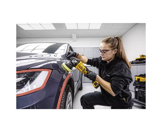 Шлифовальная машина DeWALT полировальная 18В XR Li-Ion, бесщёточная, 2000 - 5500 об/мин (без АКБ и ЗУ) (DCM848N), изображение 5 Шлифовальная машина DeWALT полировальная 18В XR Li-Ion, бесщёточная, 2000 - 5500 об/мин (без АКБ и ЗУ) (DCM848N), изображение 5