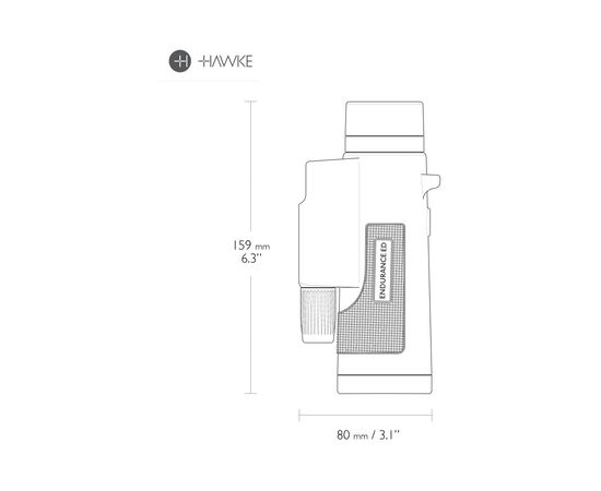 Монокуляр Hawke Endurance ED Marine 7x42 Blue (36520) (930230), зображення 2 Монокуляр Hawke Endurance ED Marine 7x42 Blue (36520) (930230), зображення 2