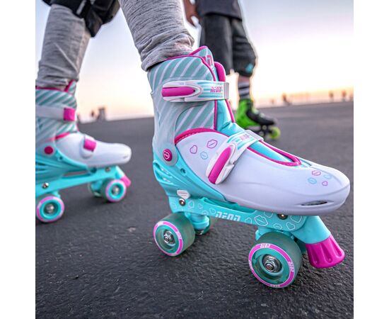Роликовые коньки Neon Сombo Turquoise розмір 34-37 (NT10T4), изображение 4 Роликовые коньки Neon Сombo Turquoise розмір 34-37 (NT10T4), изображение 4