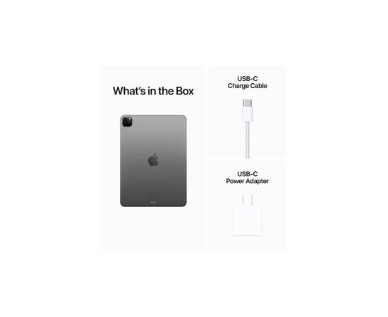 Планшет Apple iPad Pro 11" M2 WiFi + LTE 128GB Space Grey (MNYC3RK/A), изображение 2 Планшет Apple iPad Pro 11" M2 WiFi + LTE 128GB Space Grey (MNYC3RK/A), изображение 2