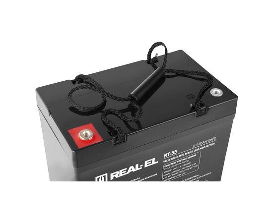 Батарея к ИБП REAL-EL RT-55, 12V-55Ah (RT-55), изображение 5