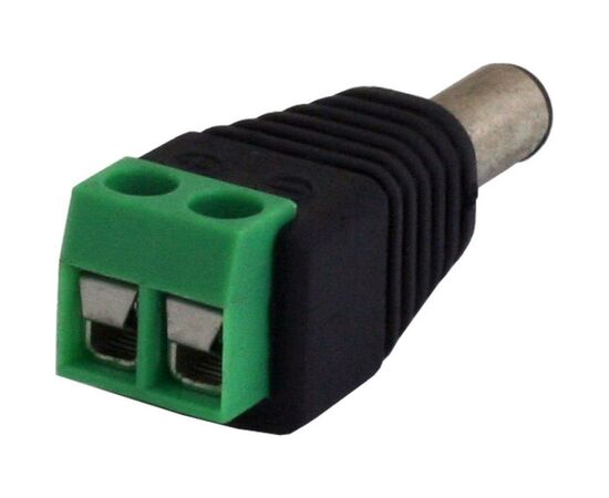 Коннектор Greenvision GV-DC male (3745), изображение 2 Коннектор Greenvision GV-DC male (3745), изображение 2