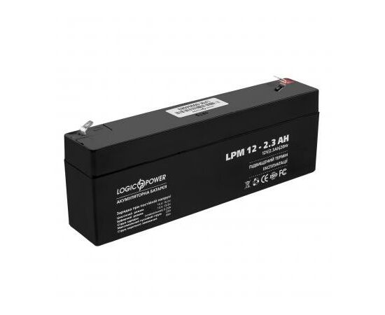 Батарея до ДБЖ LogicPower LPM 12В 2.3 Ач (4132)