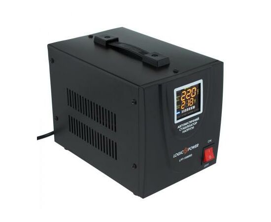Стабилизатор LogicPower LPT-1500RD Black (4437)