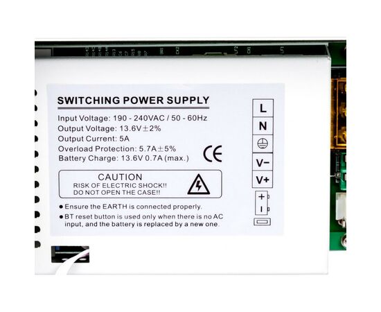 Источник бесперебойного питания Greenvision GV-002-UPS-A-1201-5A (5457), изображение 4