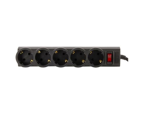 Сетевой фильтр питания LogicPower LP-X5 PREMIUM, 3m black (9584), изображение 3 Сетевой фильтр питания LogicPower LP-X5 PREMIUM, 3m black (9584), изображение 3