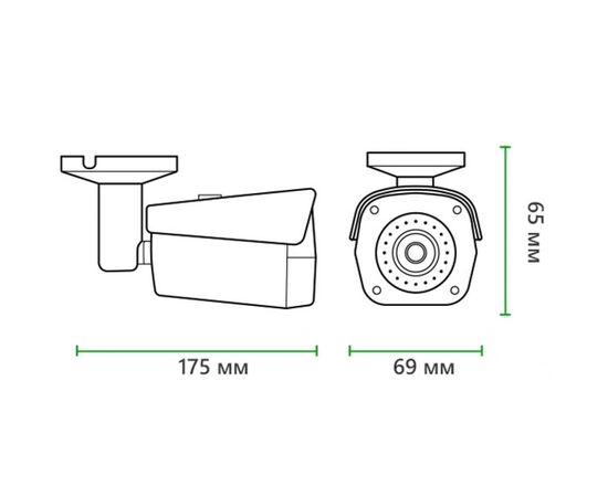 Комплект видеонаблюдения Greenvision GV-IP-K-S31/04 1080P (9420), изображение 6 Комплект видеонаблюдения Greenvision GV-IP-K-S31/04 1080P (9420), изображение 6