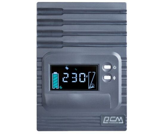 Источник бесперебойного питания Powercom SPT-1500-II LCD Powercom (SPT.1500.II.LCD), изображение 2 Источник бесперебойного питания Powercom SPT-1500-II LCD Powercom (SPT.1500.II.LCD), изображение 2