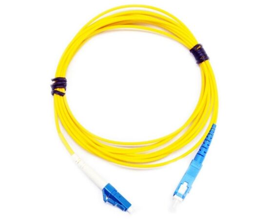 Оптичний патчкорд Eserver SC/UPC-LC/UPC SingleMode, Simplex, 5m (ES-SС-LC/UPC-5-SM-S)