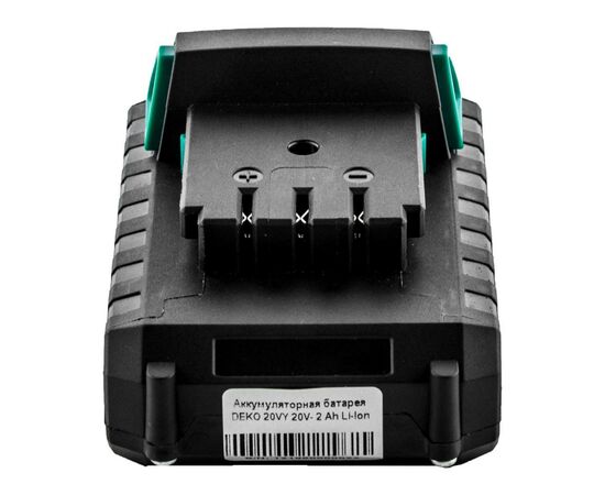 Акумулятор до електроінструменту Deko 20VY 20V- 2 Ah Li-Ion (12196), зображення 3