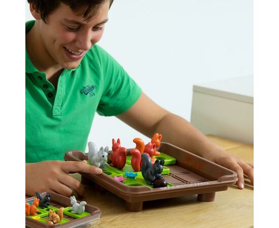 Настольная игра Smart Games Вперед, за орехами XXL (SG 425 XL), изображение 2 Настольная игра Smart Games Вперед, за орехами XXL (SG 425 XL), изображение 2