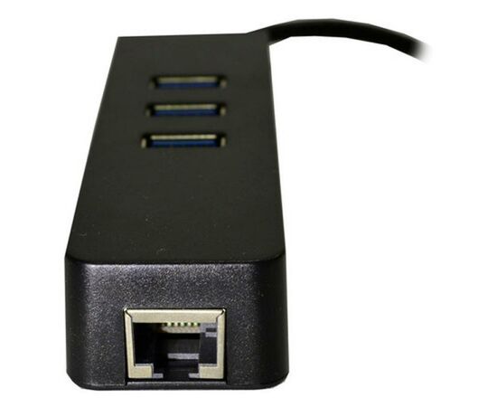 Перехідник Dynamode USB 3.1 Type-C - RJ45 Gigabit Lan, 3*USB 3.0 (USB3.1-TypeC-RJ45-HUB3), зображення 2