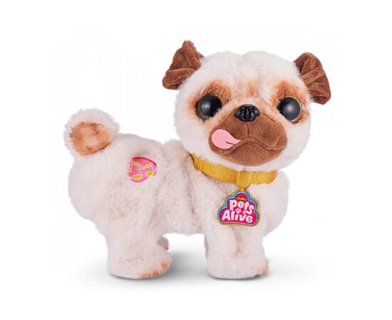 Интерактивная игрушка Pets & Robo Alive Танцующий Мопс (9521)
