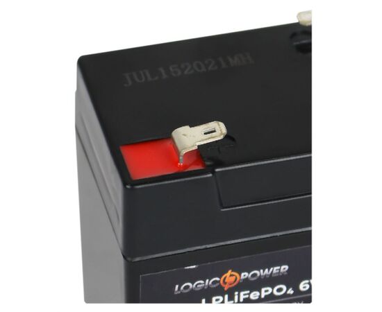Батарея LiFePo4 LogicPower LiFePO4 6V-5Ah (14556), изображение 5 Батарея LiFePo4 LogicPower LiFePO4 6V-5Ah (14556), изображение 5