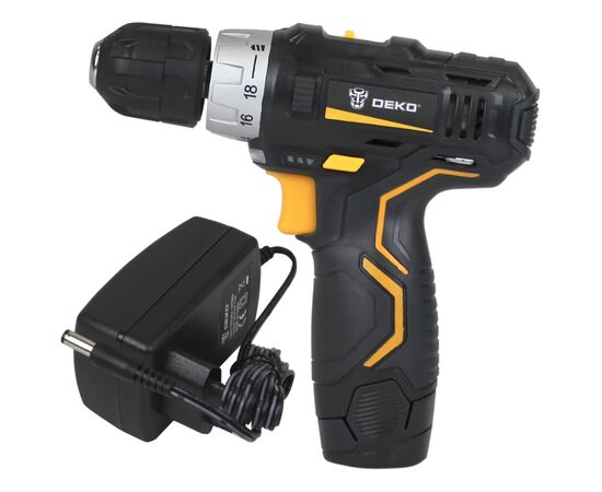 Шуруповерт Deko GCD12DU3-S1, зображення 5 Шуруповерт Deko GCD12DU3-S1, зображення 5