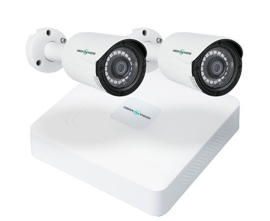 Комплект видеонаблюдения Greenvision GV-K-W62/02 2MP (Lite)