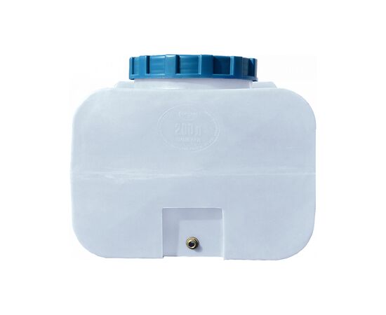 Емкость для воды Пласт Бак квадратная пищевая 200 л прямоугольная белая (836), изображение 3 Емкость для воды Пласт Бак квадратная пищевая 200 л прямоугольная белая (836), изображение 3