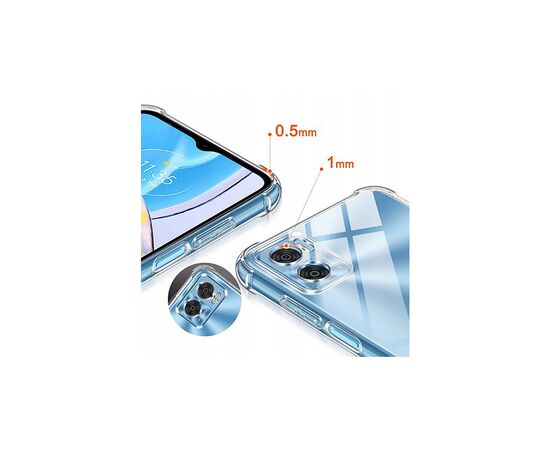 Чехол для мобильного телефона BeCover Anti-Shock Motorola Moto E22/E22i Clear (709321), изображение 5 Чехол для мобильного телефона BeCover Anti-Shock Motorola Moto E22/E22i Clear (709321), изображение 5