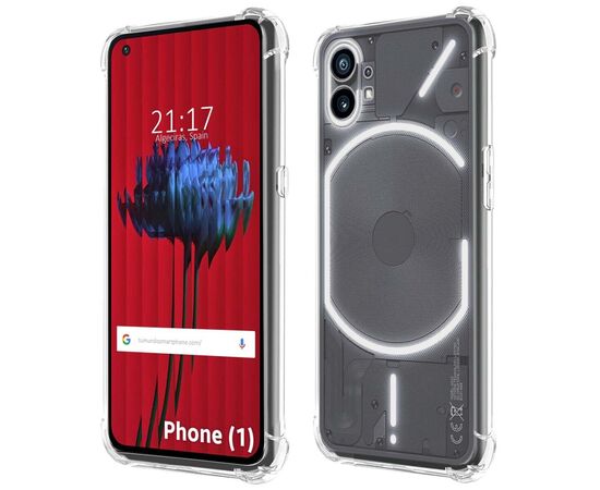 Чохол до мобільного телефона BeCover Anti-Shock Nothing Phone (1) Clear (709349)