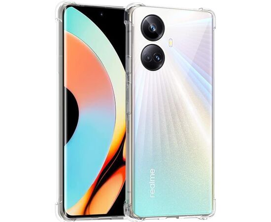 Чехол для мобильного телефона BeCover Anti-Shock Realme 10 Pro Plus 5G Clear (709333), изображение 2 Чехол для мобильного телефона BeCover Anti-Shock Realme 10 Pro Plus 5G Clear (709333), изображение 2
