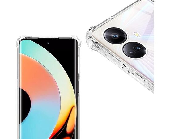 Чехол для мобильного телефона BeCover Anti-Shock Realme 10 Pro Plus 5G Clear (709333), изображение 3 Чехол для мобильного телефона BeCover Anti-Shock Realme 10 Pro Plus 5G Clear (709333), изображение 3